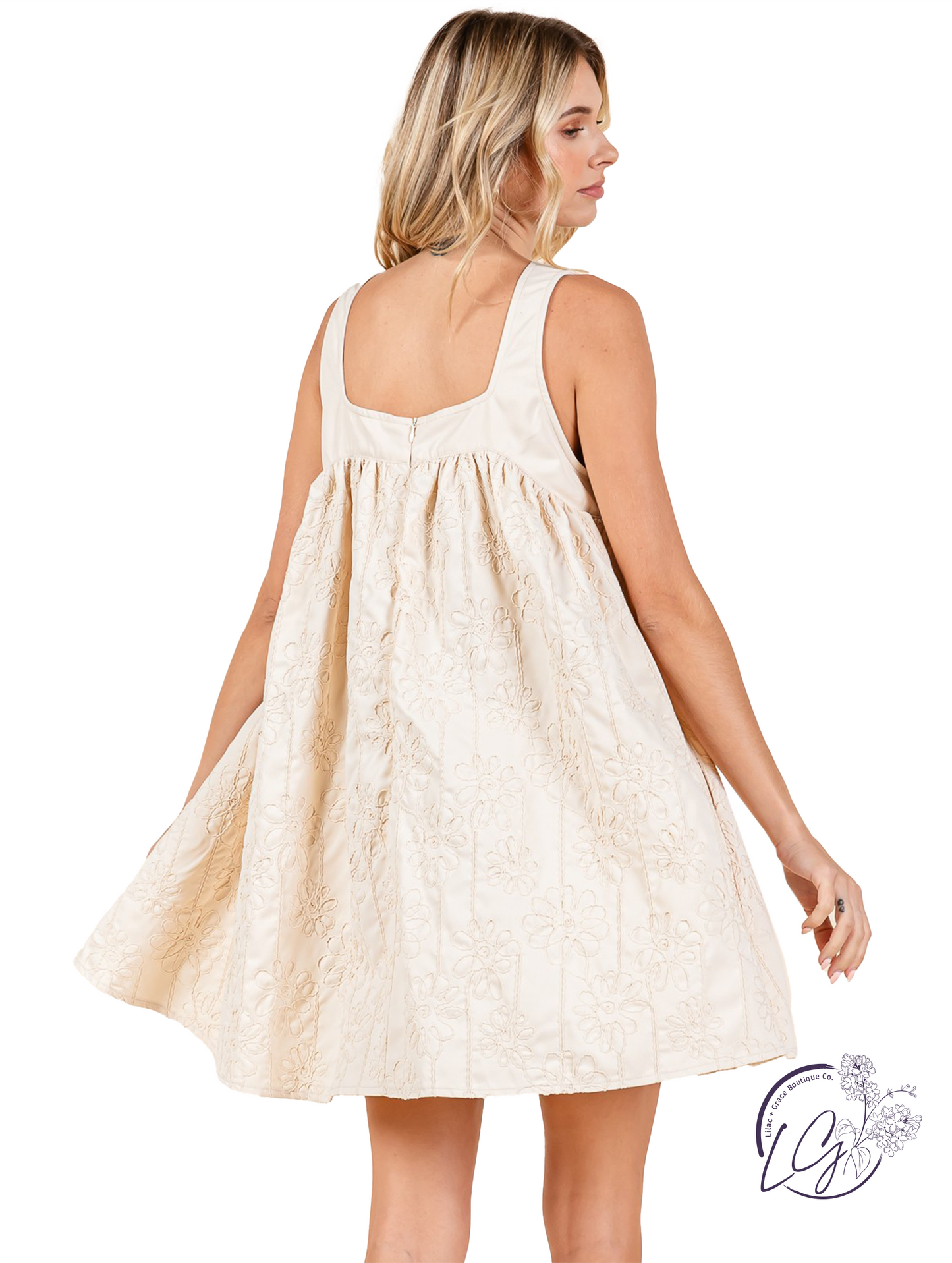 Dance In Sunlight Mini Sundress
