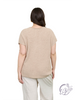 Curvy Sundell Split Neck Pullover Top