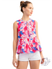 Sleeveless Floral Top