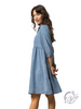 City Hums Low Denim Dress