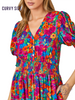 Curvy Overflow With Joy Dress