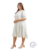Curvy Painted Morning Dress