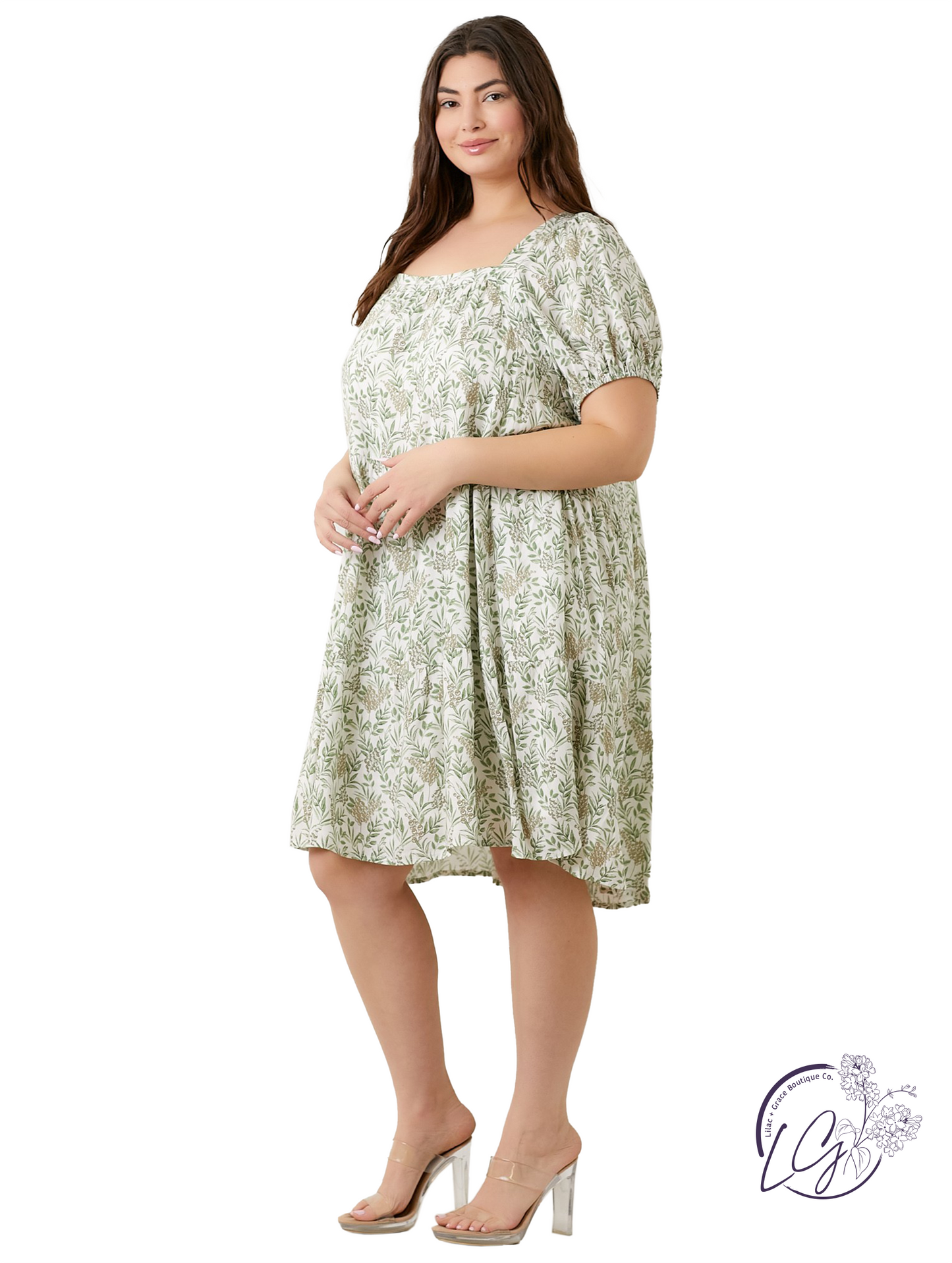 Stillness in Hue Dress