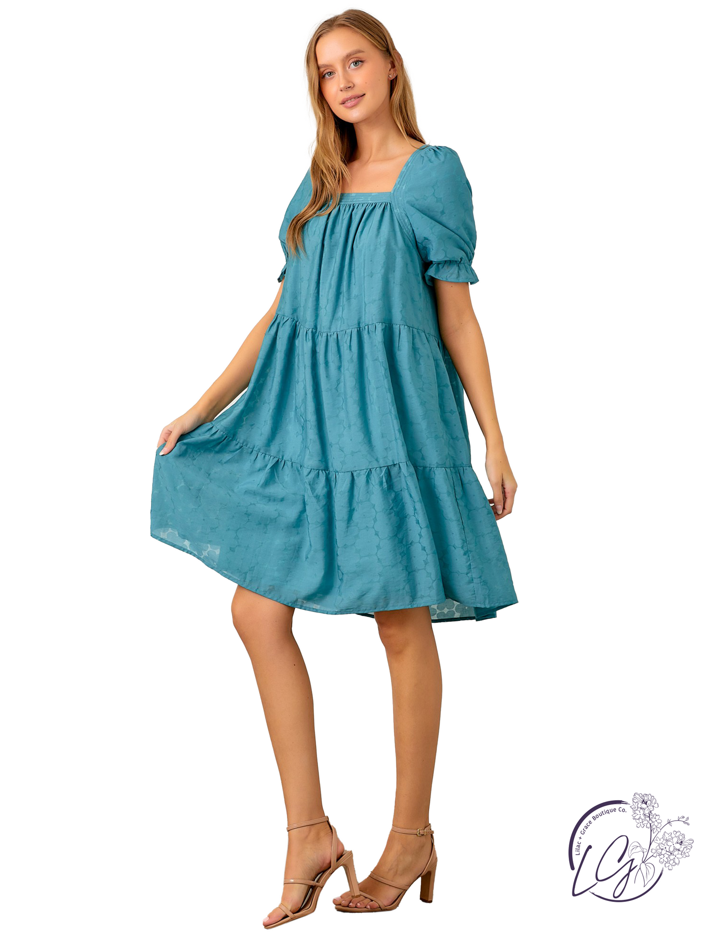 Teal Dreams Drift Dress