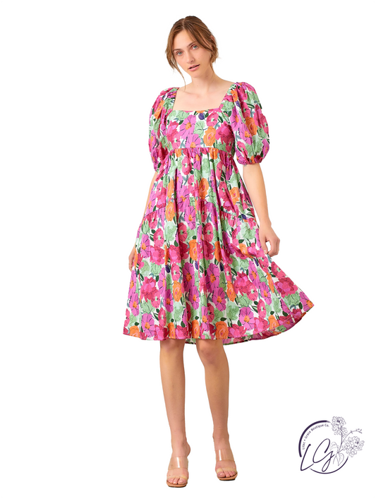 Tea Glows In Sunlight Dress