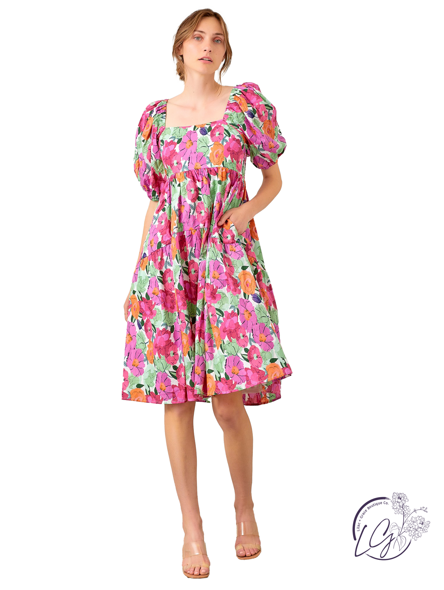 Tea Glows In Sunlight Dress