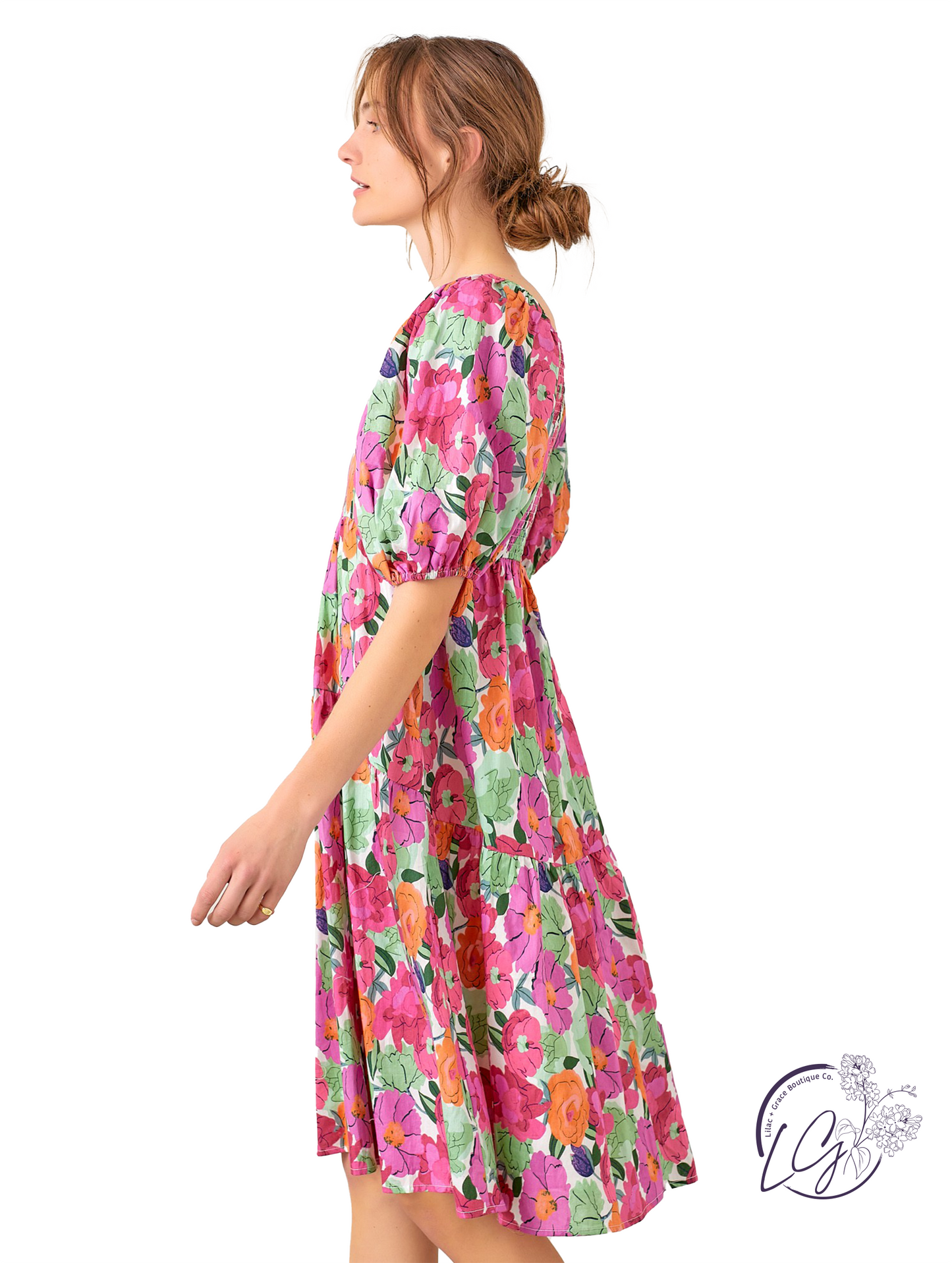 Tea Glows In Sunlight Dress