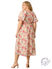Curvy Rich Textures Speak Dress
