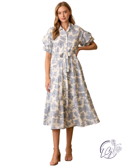 Fieldlight Maxi Shirt Dress