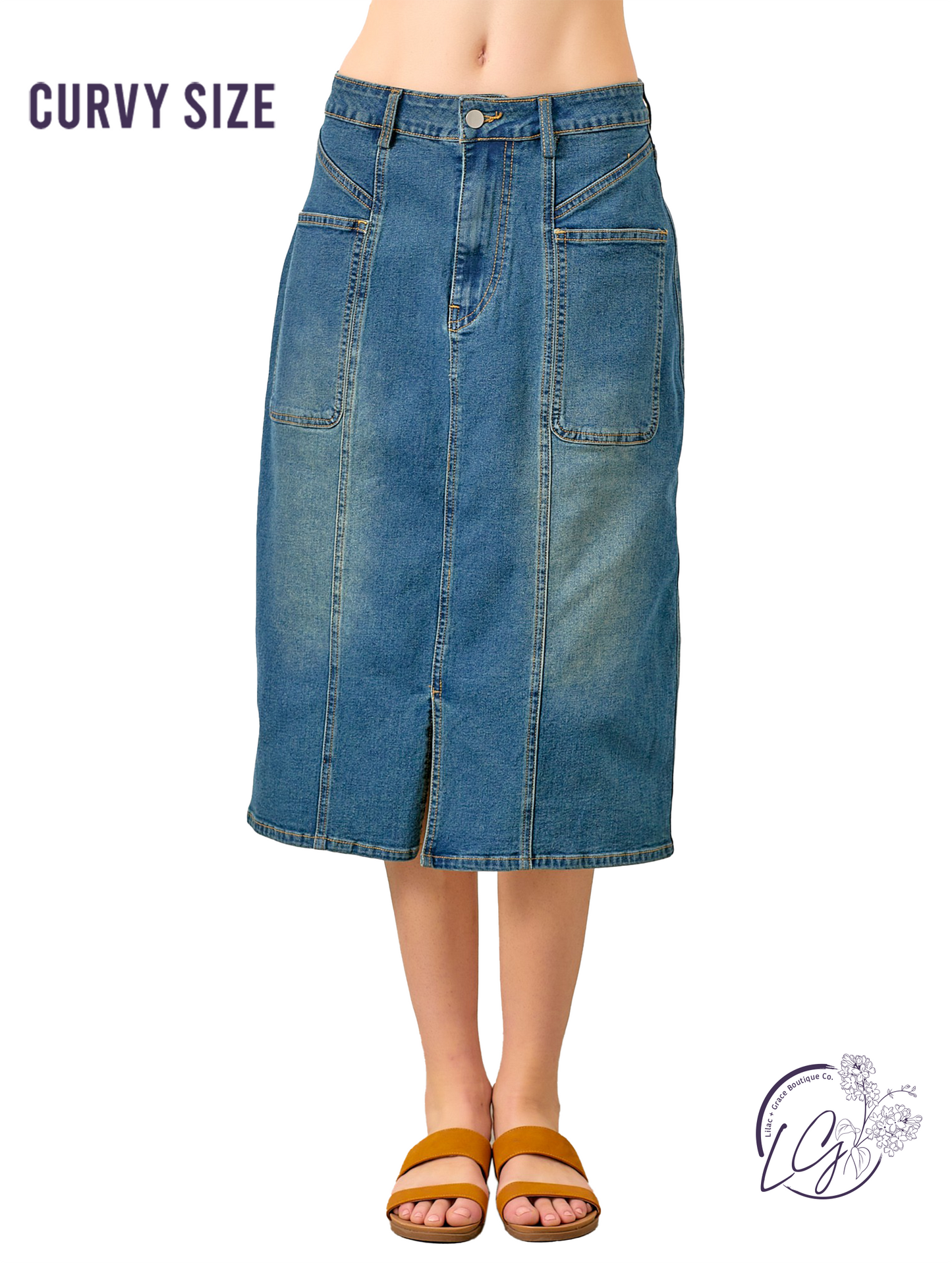 Curvy Dreams In The Wind Skirt Skirt