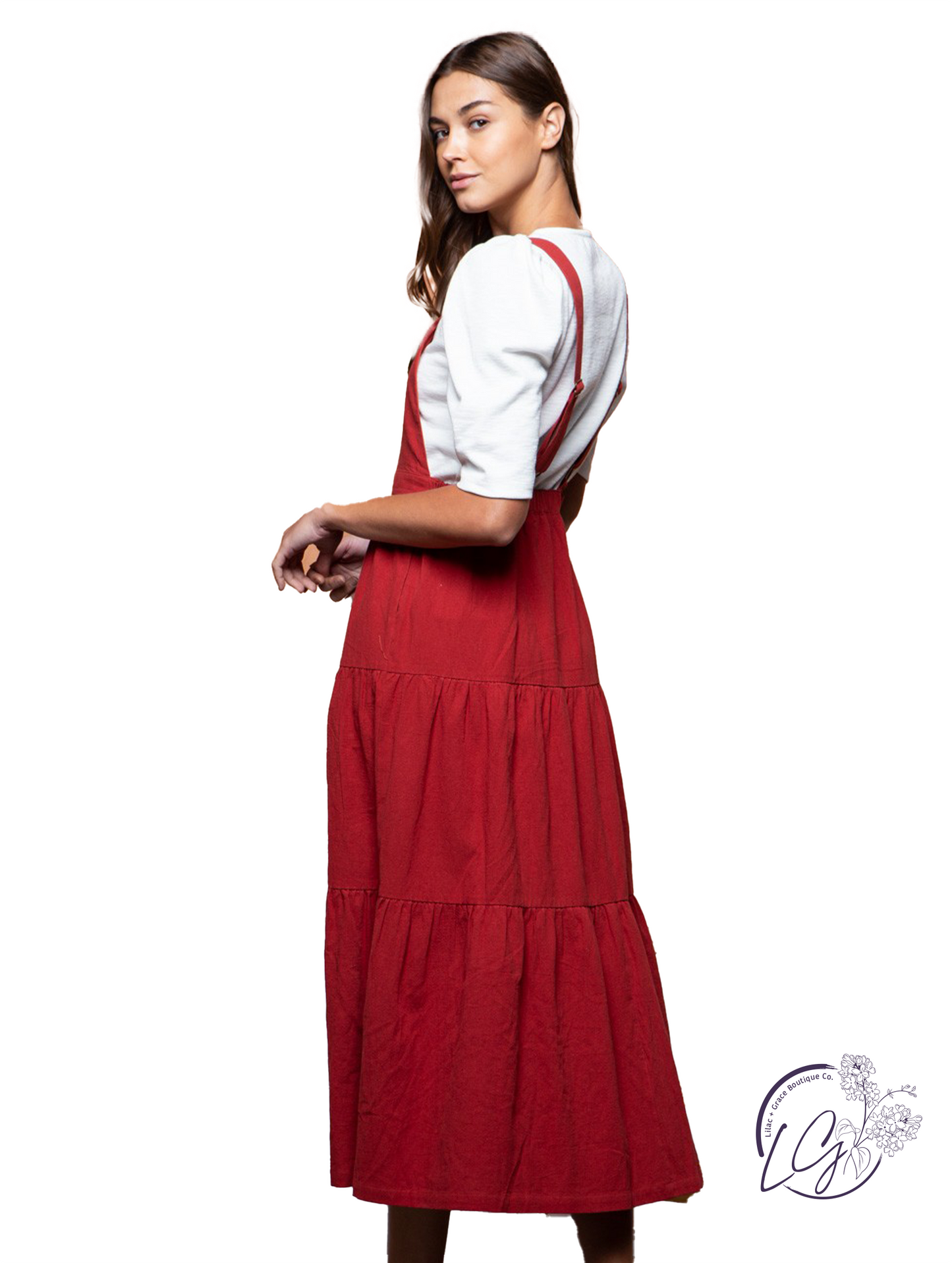 Sunday Layers Overall Dress