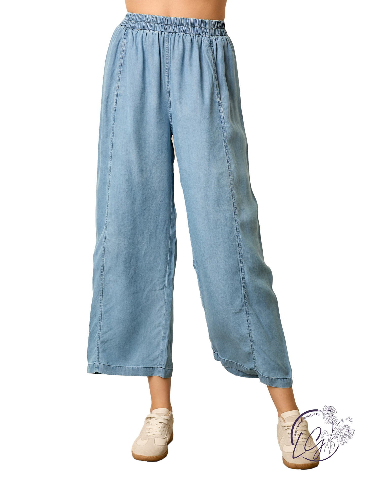 Faded Blue Shines Pants