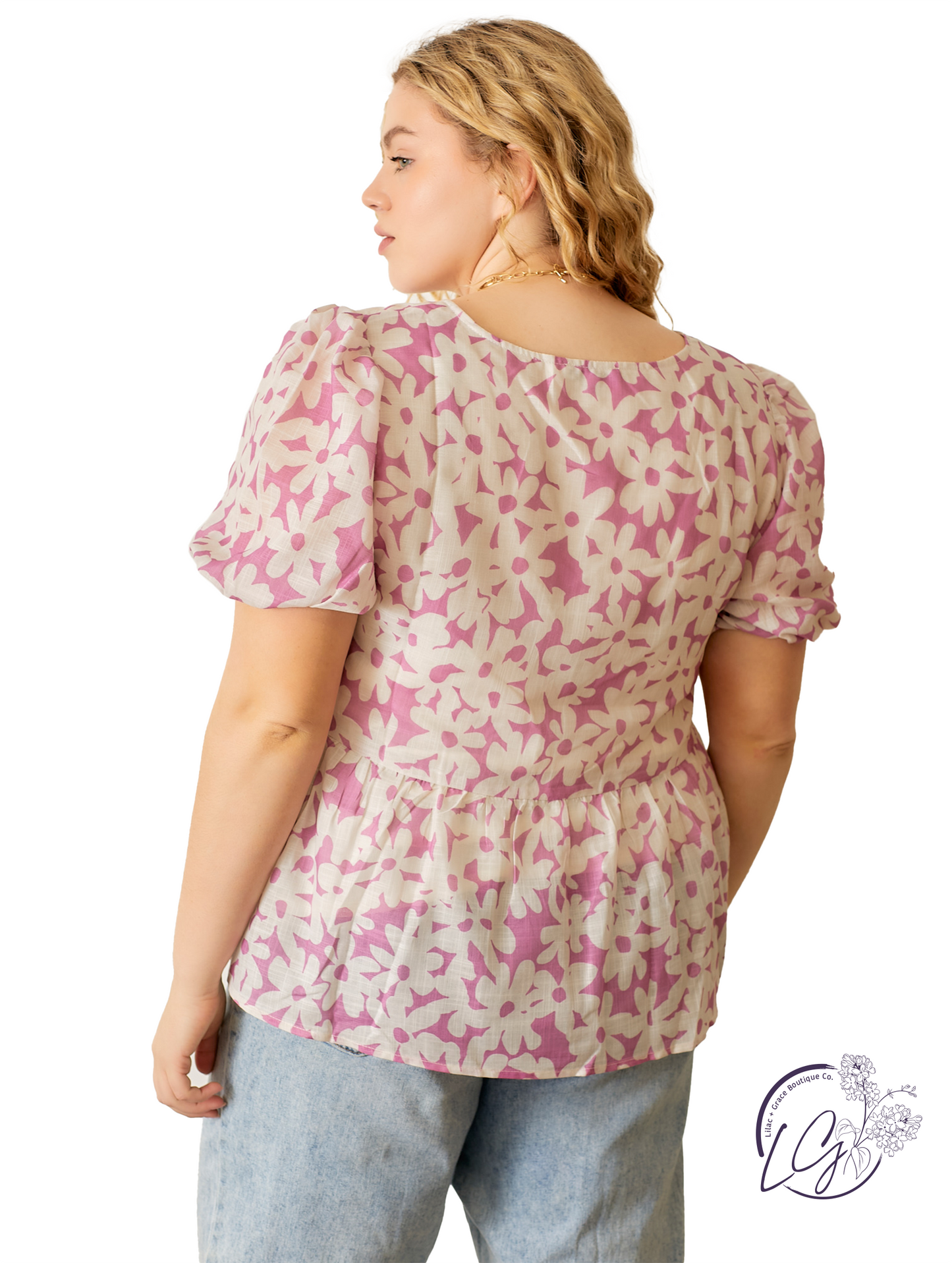 Curvy Soft Sketch Blouse