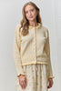Petal Stripe Cardigan