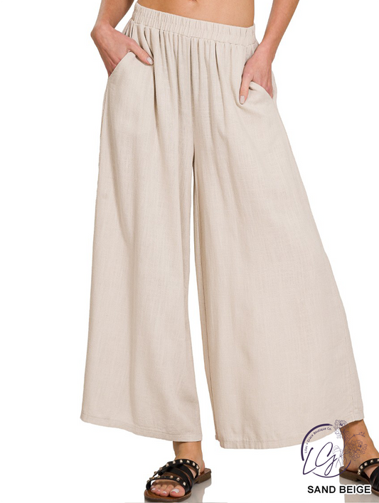 Coast Breeze Wide Legs Pants