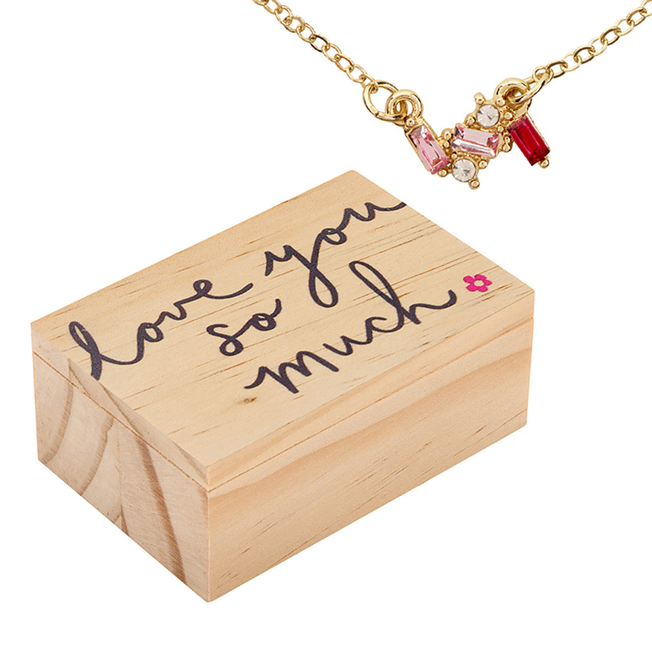 Treasure Box Necklace - Blush - Love you So Much