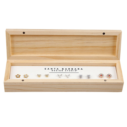 Boxed Earring  - Spring