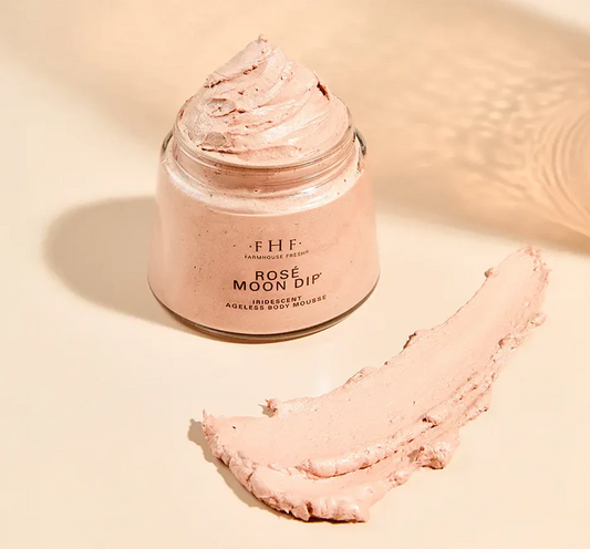 Rosé Moon Dip Iridescent Ageless Body Mousse