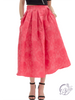 Echofern Pleated Midi Skirt