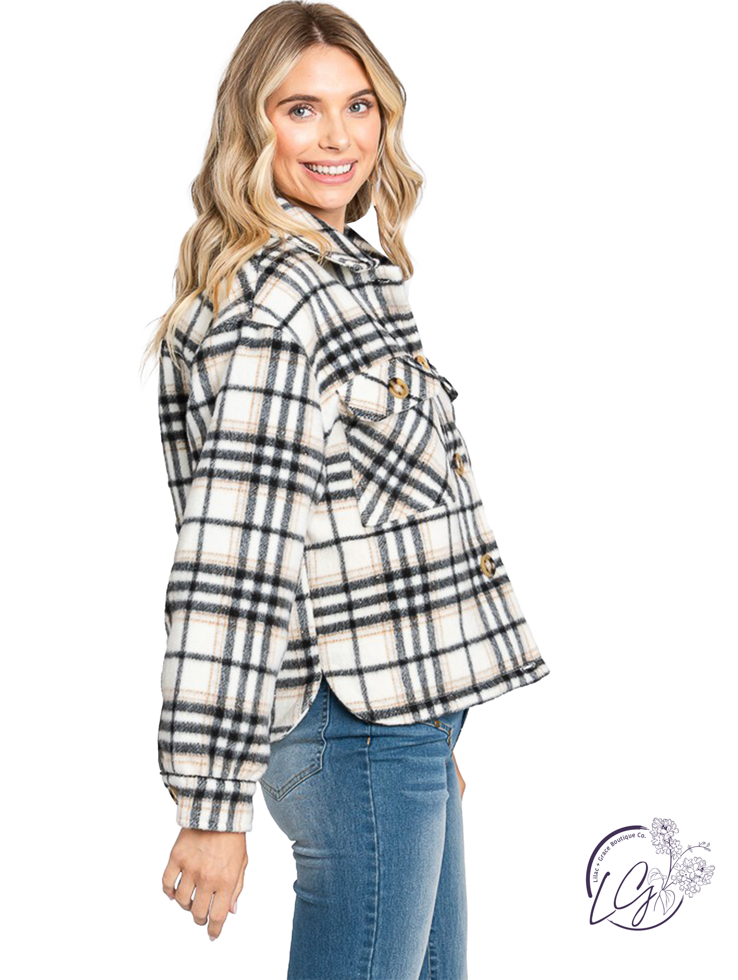 Midnight Fall Plaid Jacket