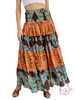 Windswept Rhythm Tiered Maxi Skirt