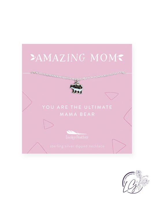 You are the Ultimate Mama Bear Necklace