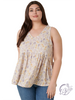 Curvy Just Being Here Babydoll Top