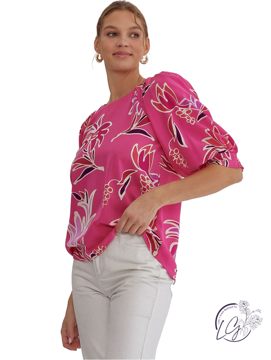 Island Knows Time Round Neck Top