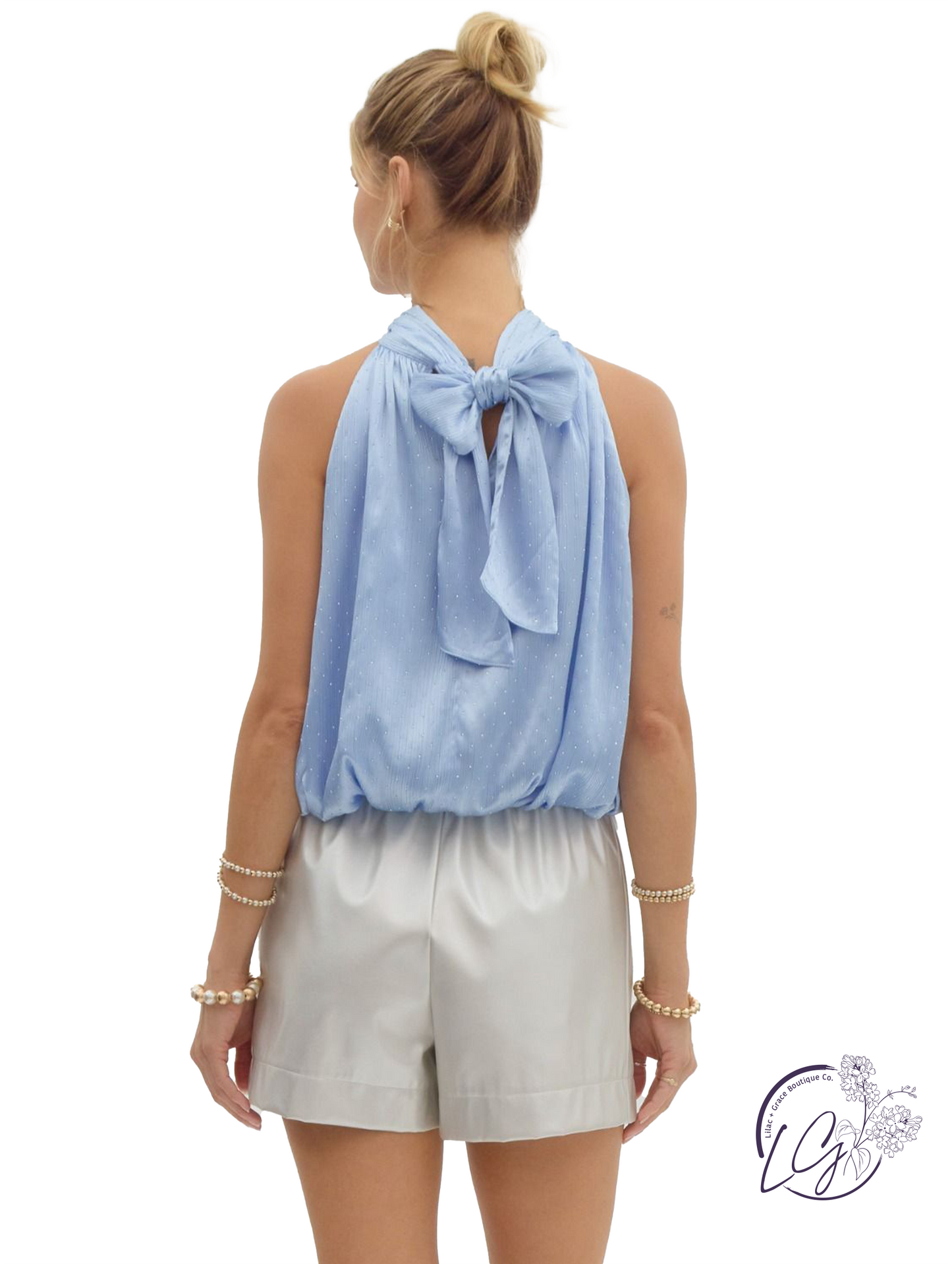 Starline Halter Balloon Top