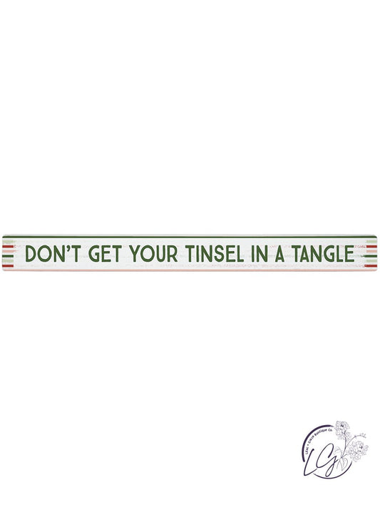 Tinsel In Tangle - Talking Sticks