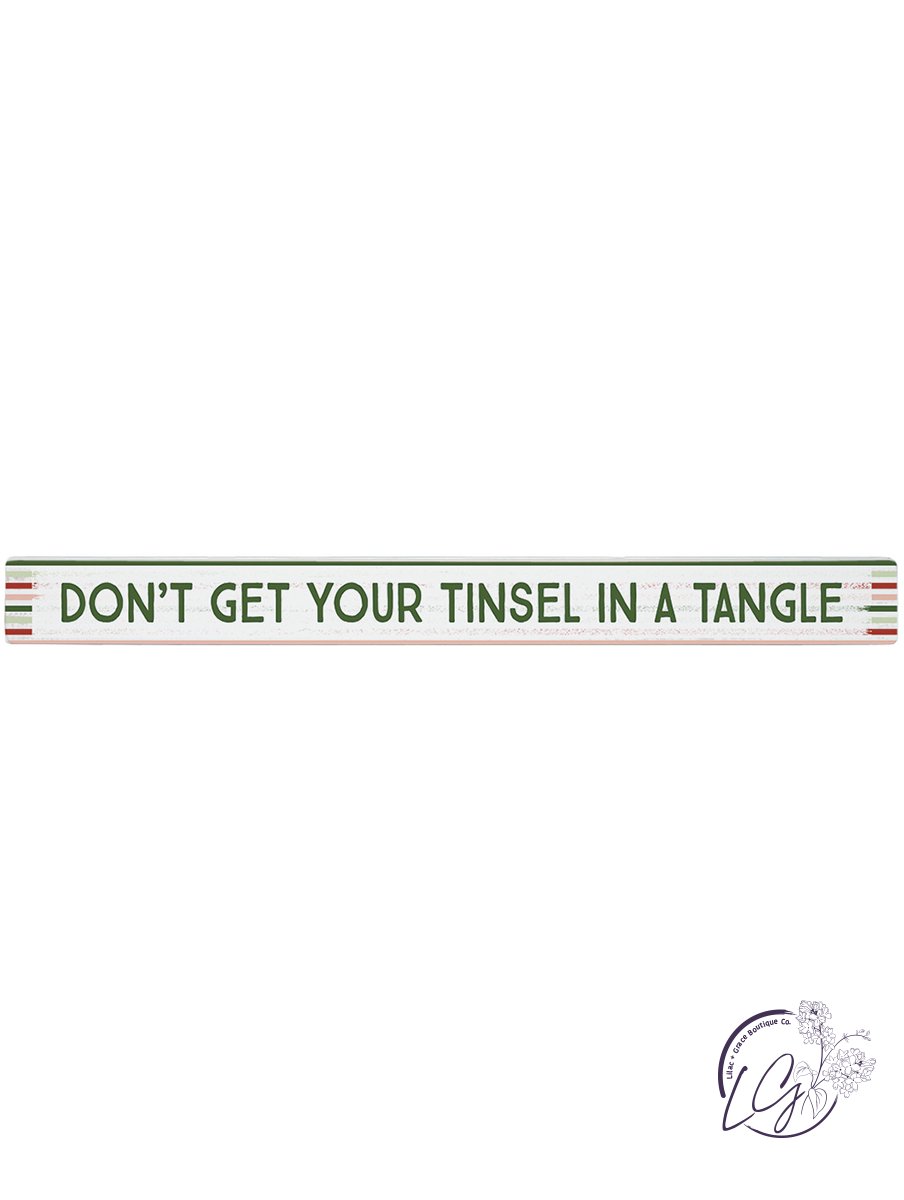 Tinsel In Tangle - Talking Sticks