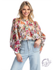 Faded Gardenlight Blouse Top