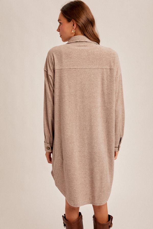 Laid Back Knit Shacket