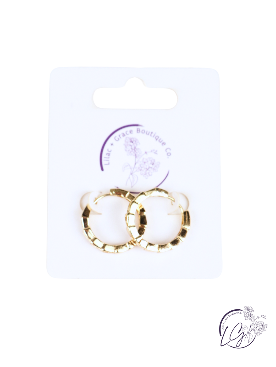 Serpenti Small Hoop Earrings