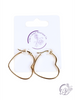 Heart Hoop Earrings