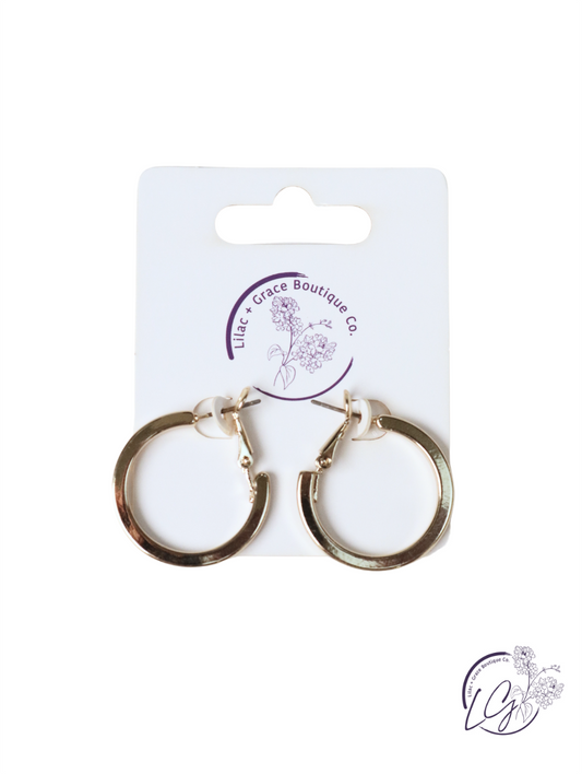 Small Round Hoops