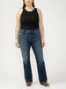 Curvy Indie Mid Rise Bootcut by SIlver Jeans