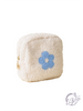 Square Flower Teddy Pouch