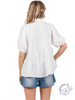 Graceful Gather Puff Sleeve Top