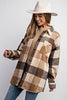 Curvy Wanderwood Long Shacket