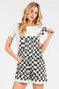 Checkered Charm Overalls