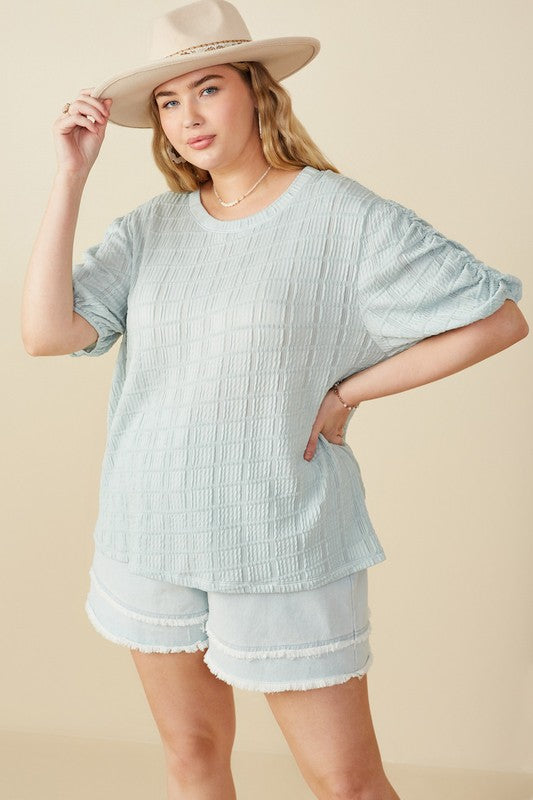 Curvy Sloane Sleeve Top
