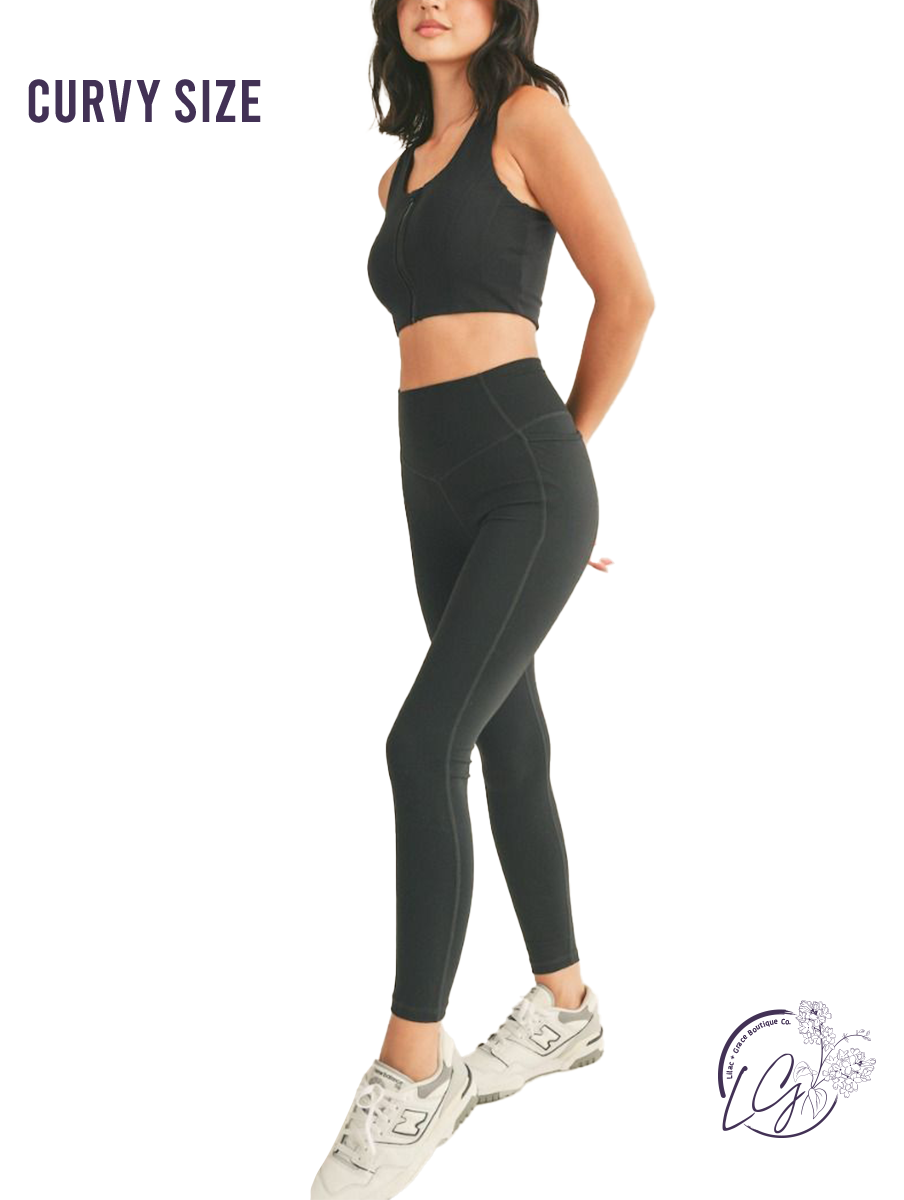 Curvy Sculpt Fit Power Leggings