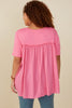 Curvy Ruffle & Ridge Top