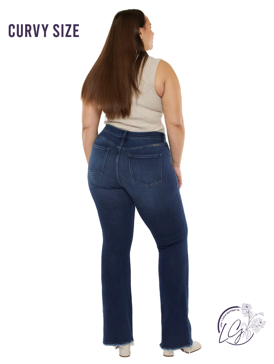 Curvy Bridget High Rise Bootcut by KanCan