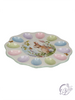 Easter Meadow Round Deviled Egg Plate