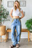 The Aspen Quilted Contrast Jean