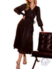 Starlight Wrap Sleeve Dress