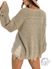 Cozy Charm V-Neck Sweater