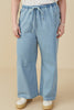 Curvy Coastal Drawstring Denim